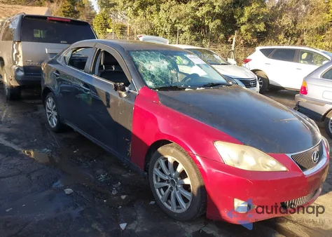 2007 Lexus Is 250 from USA, damaged, VIN JTHCK262675015559